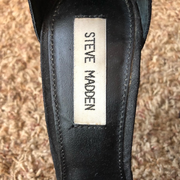 💎 Steve Madden Black Platforms 💎 - Picture 4 of 5